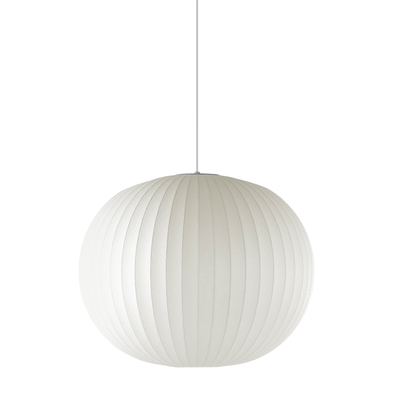 The medium Nelson Ball Bubble Pendant from Herman Miller.
