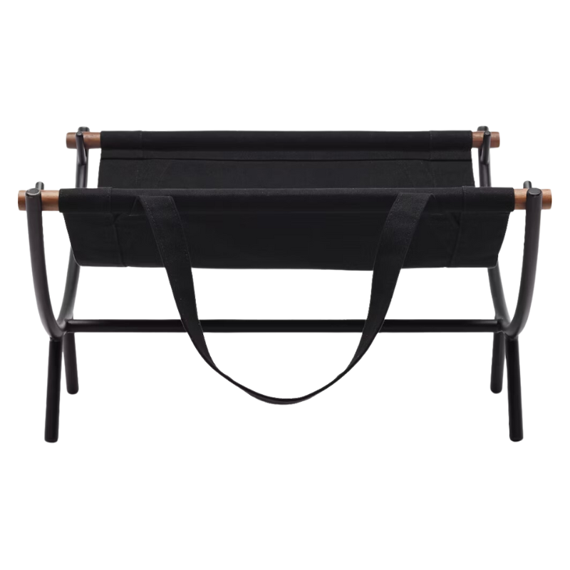 The Nelson Fireplace Caddy from Herman Miller.