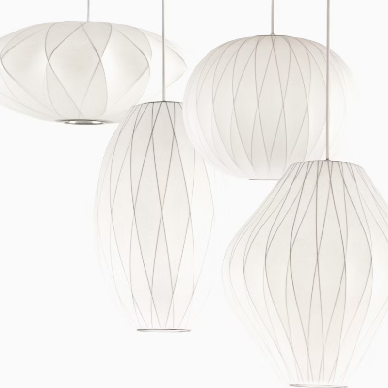 The Nelson Pear Crisscross Pendant from Herman Miller is with the shape family. all-groups