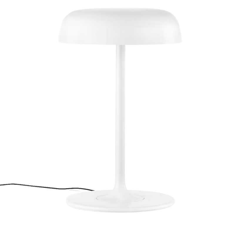 The Ode Desk Lamp from Herman Miller in white.
