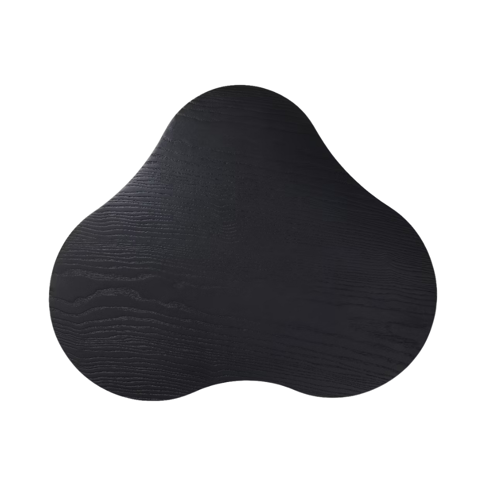 The ebony Rohde Paldao Side Table from Herman Miller tabletop.