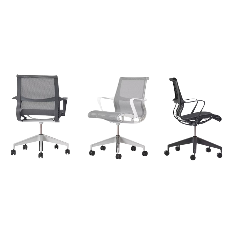 Setu Office Chair with Ribbon Arms by Herman Miller in different color options.