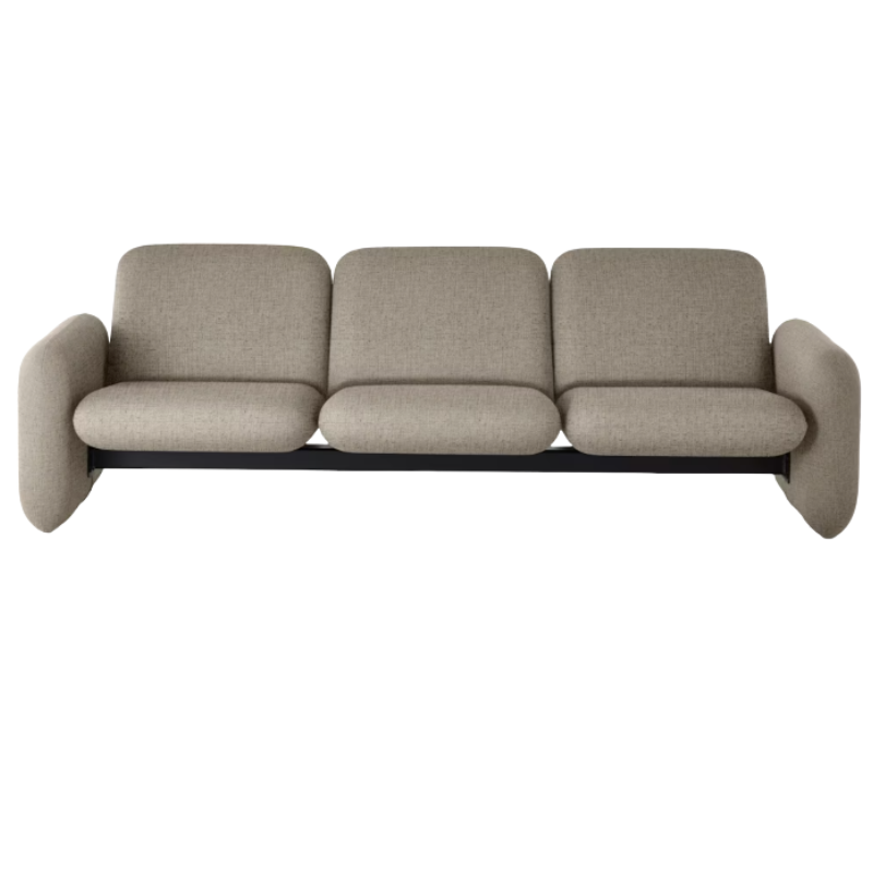 The Wilkes Modular Sofa 3 Seater from Herman Miller with rowan rabbit.