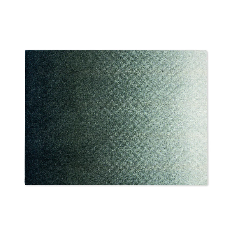 The Dis Doormat from Heymat 34 x 24 inch size in ocean.