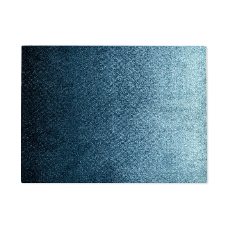 The Dis Doormat from Heymat 44 x 32 inch size in fjord.