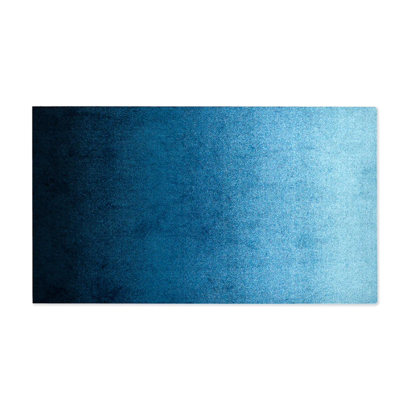 The Dis Doormat from Heymat 57 x 32 inch size in fjord.