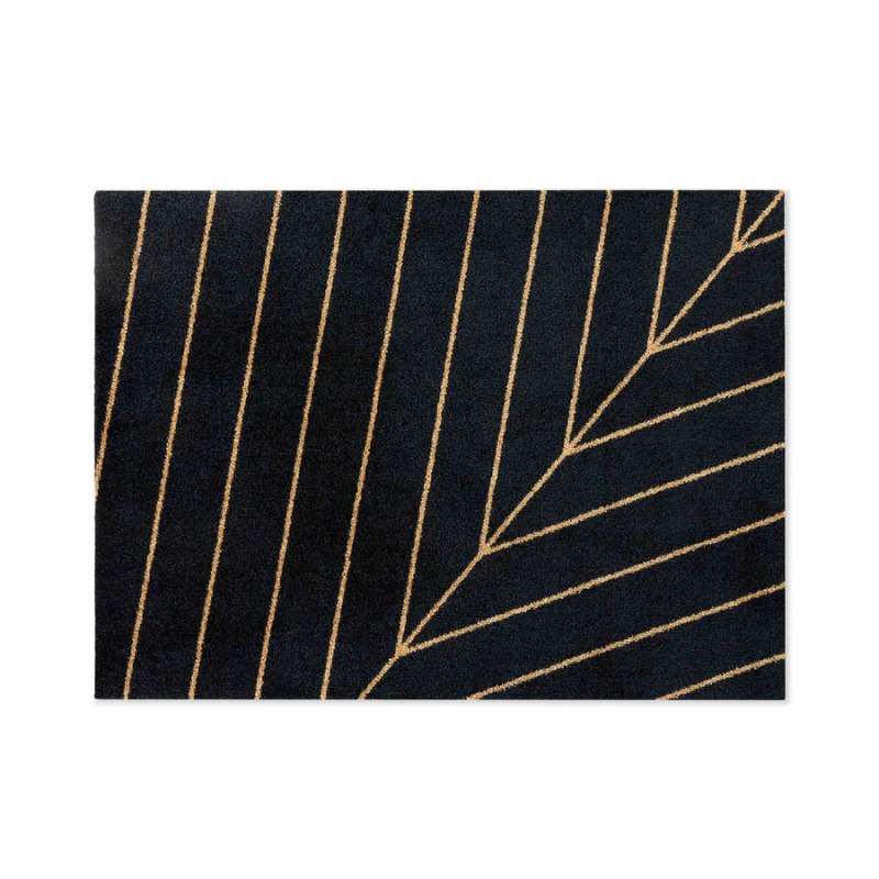 The Eine Doormat from Heymat 34 x 24 inch size in nightfall.