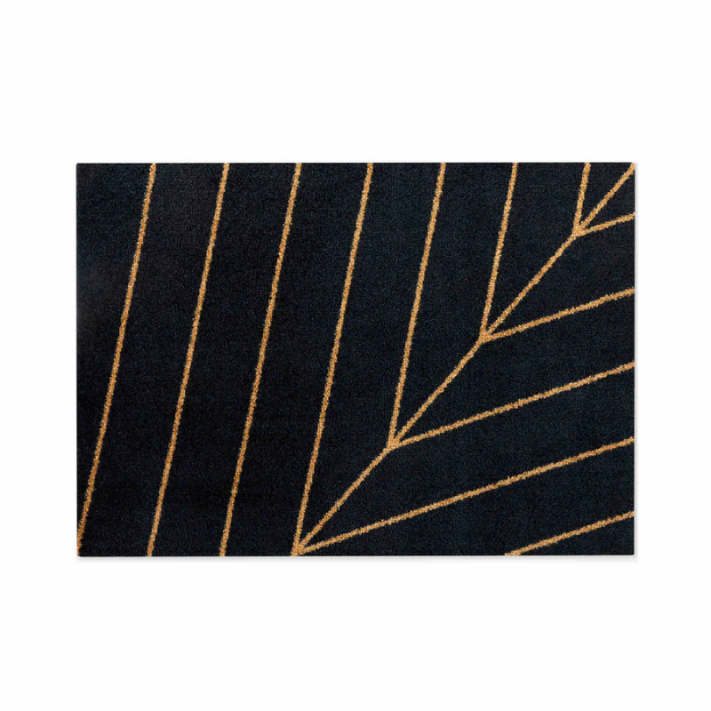 The Eine Doormat from Heymat 44 x 32 inch size in nightfall.