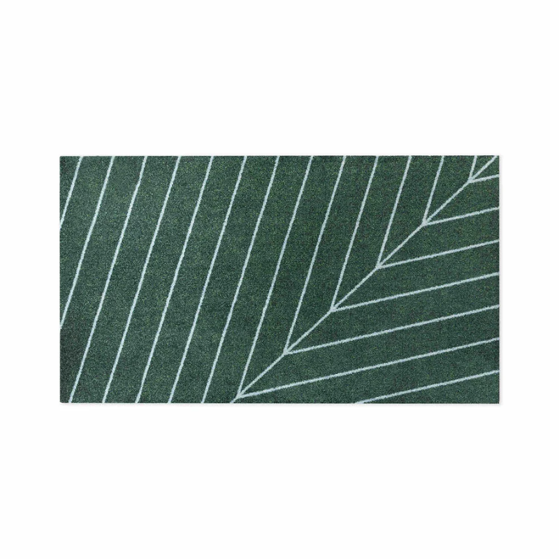 The Eine Doormat from Heymat 44 x 32 inch size in noon.