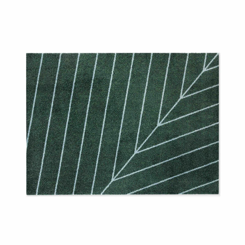 The Eine Doormat from Heymat 57 x 32 inch size in noon.