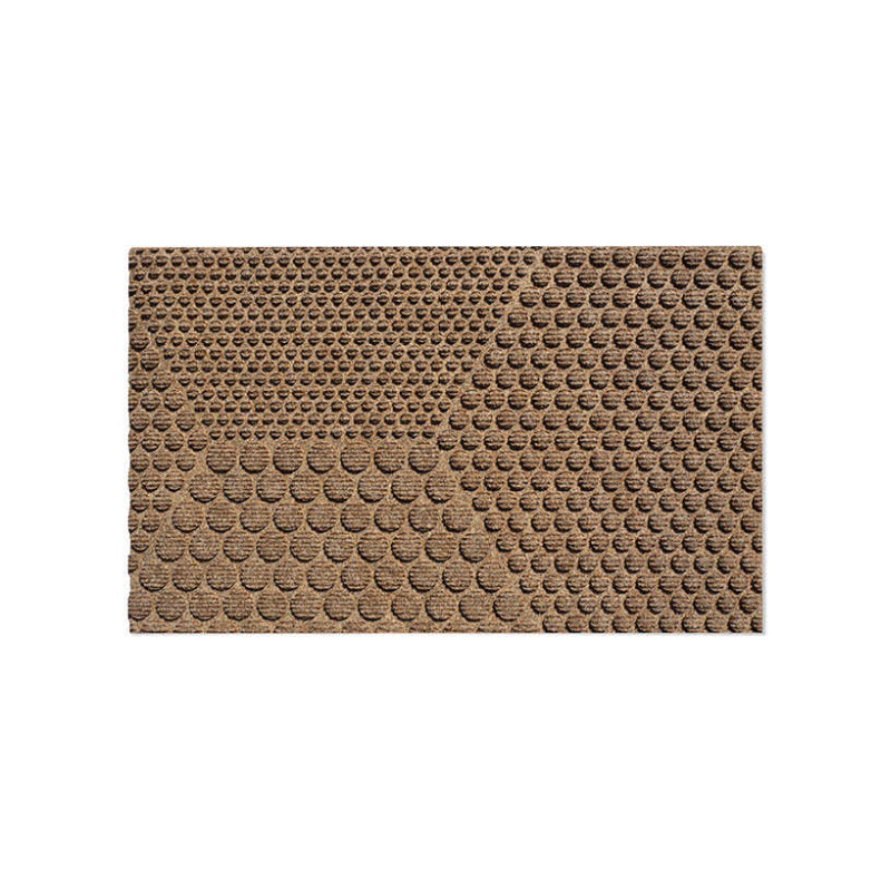 The Hex Doormat by Heymat in the large size and desert color.