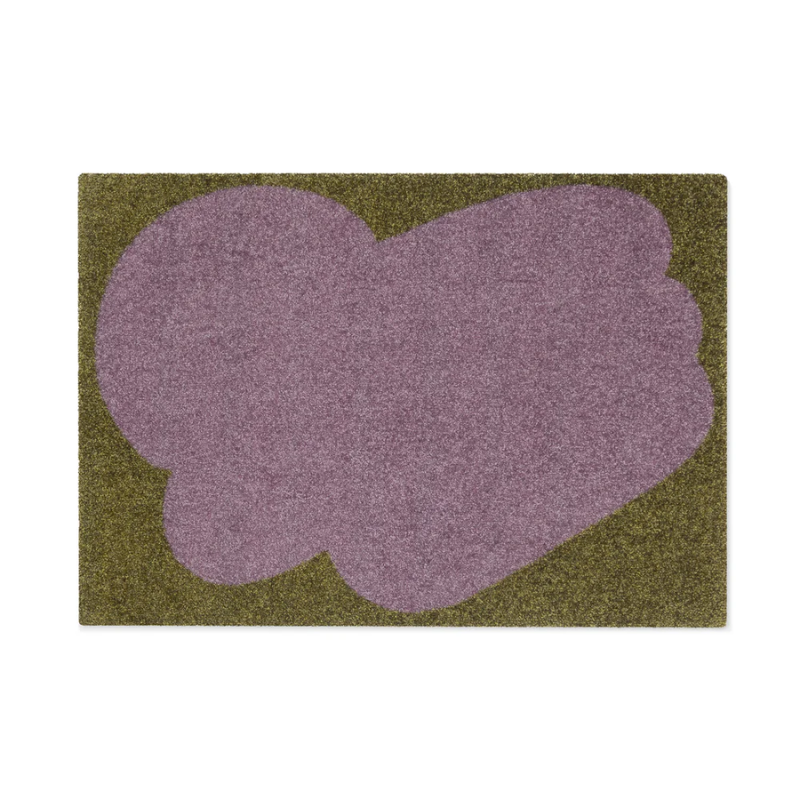 The Heymat x Sight Doormat from Heymat 23 x 32 inch size in unseen lilac.