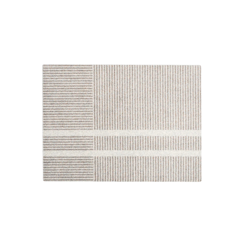 Medium Løype doormat by Haymat in Breezy Beige.