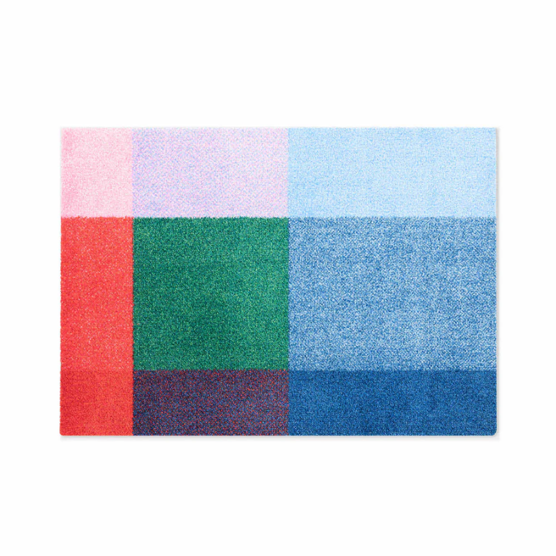 The Mix Doormat from Heymat in 34 x 24 inch size in forest.