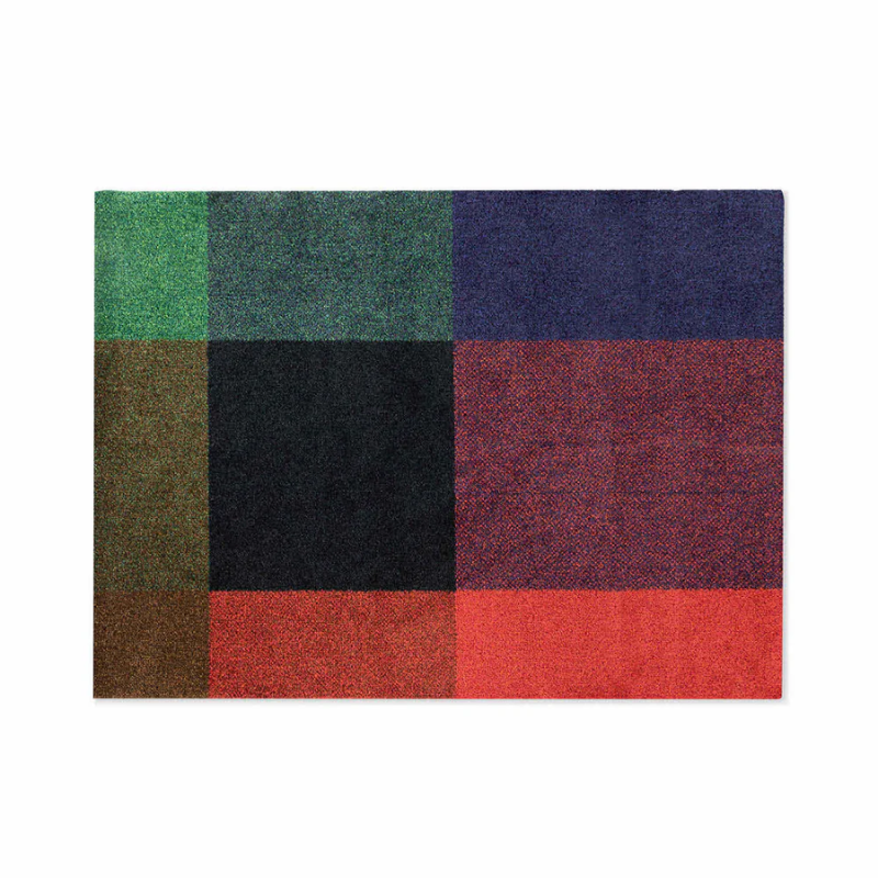 The Mix Doormat from Heymat in 34 x 24 inch size in gem.