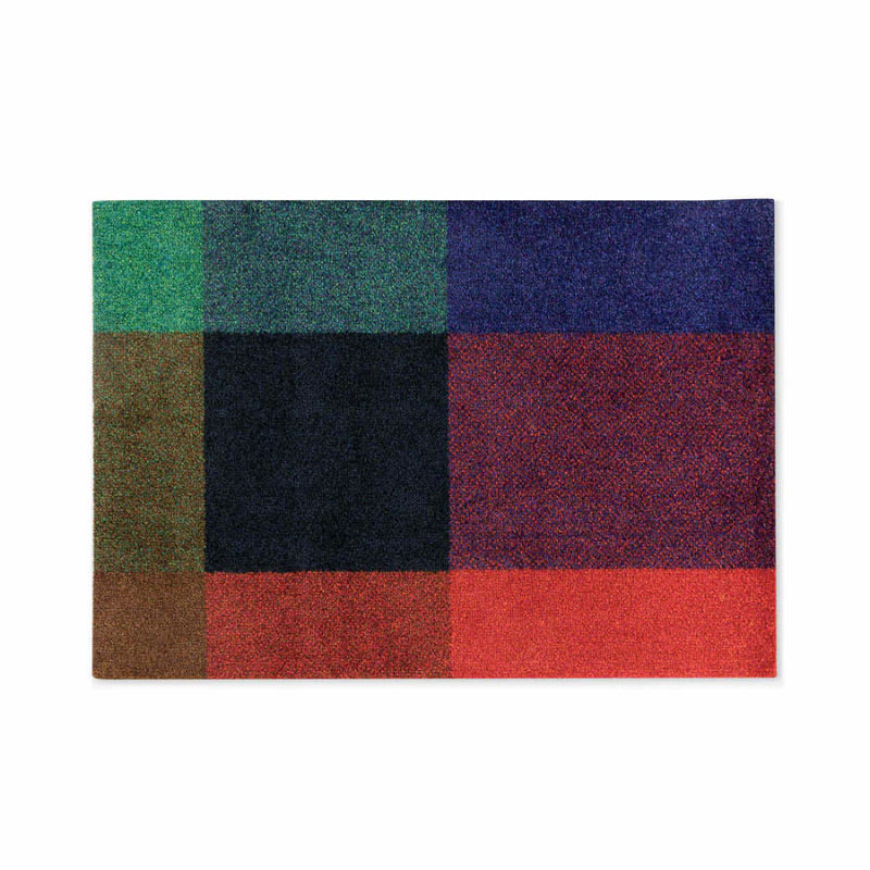 The Mix Doormat from Heymat in 44 x 32 inch size in gem.