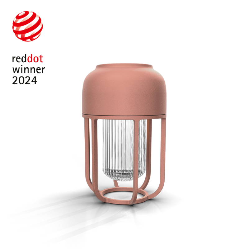 The powder Light No. 1 Portable Lamp by Houe.