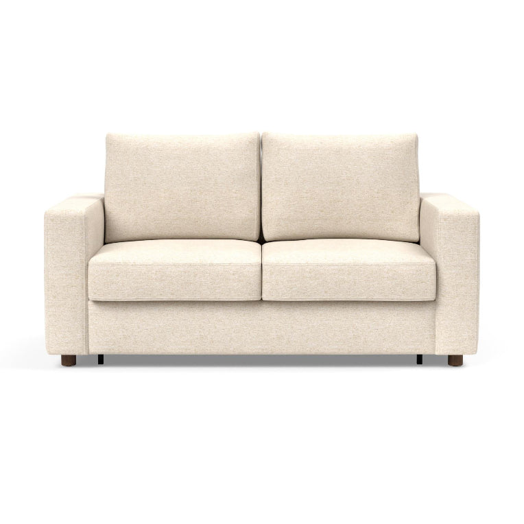 Innovation Living Neah Full Size Sofa Bed with standard arms in Halifax Shell 365 upholstery.