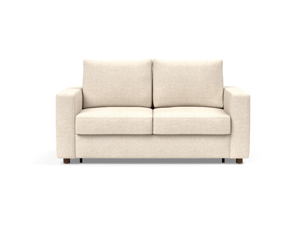 Innovation Living Neah Full Size Sofa Bed with standard arms in Halifax Shell 365 upholstery.
