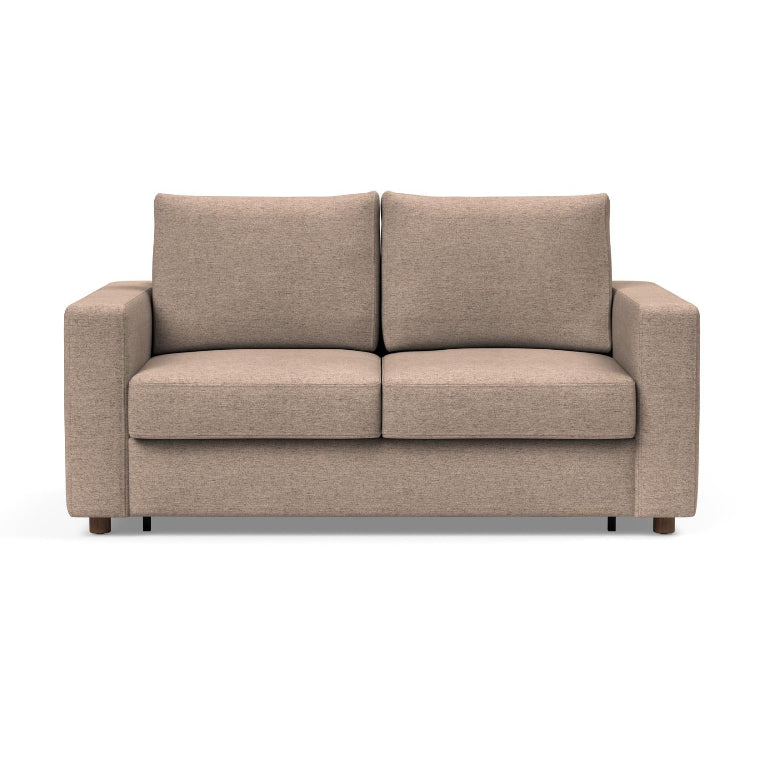 Innovation Living Neah Full Size Sofa Bed with standard arms in Halifax Wicker 367 upholstery.