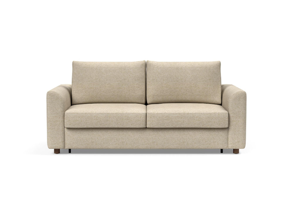 Innovation Living Neah Queen Bed with Curved Arms in Halifax Antique 366