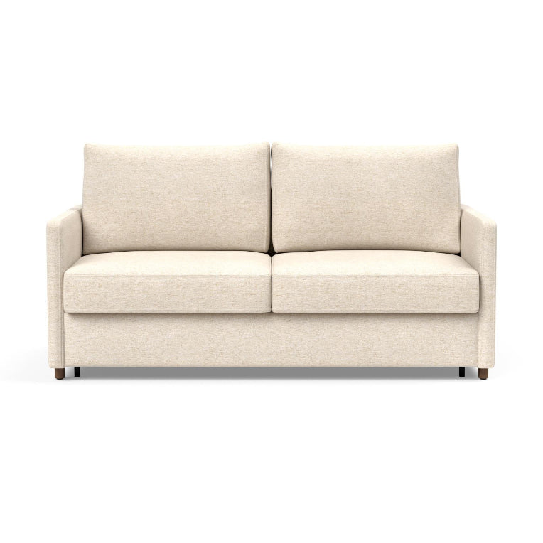 Innovation Living Neah Queen Bed with Slim Arms in Halifax Shell 365