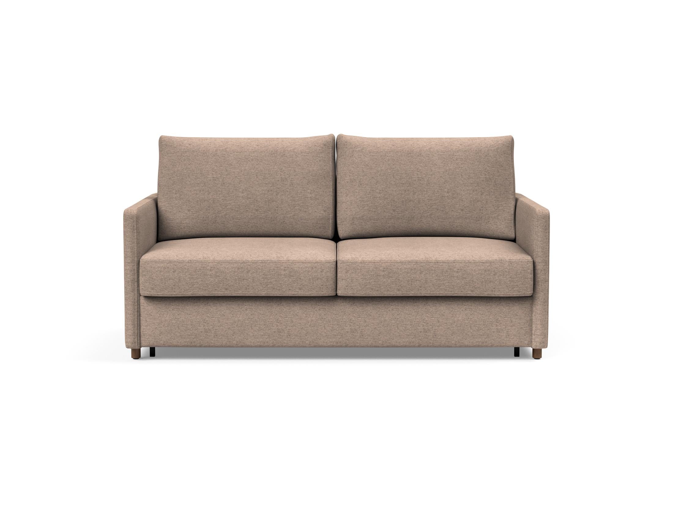 Innovation Living Neah Queen Bed with Slim Arms in Halifax Wicker 367