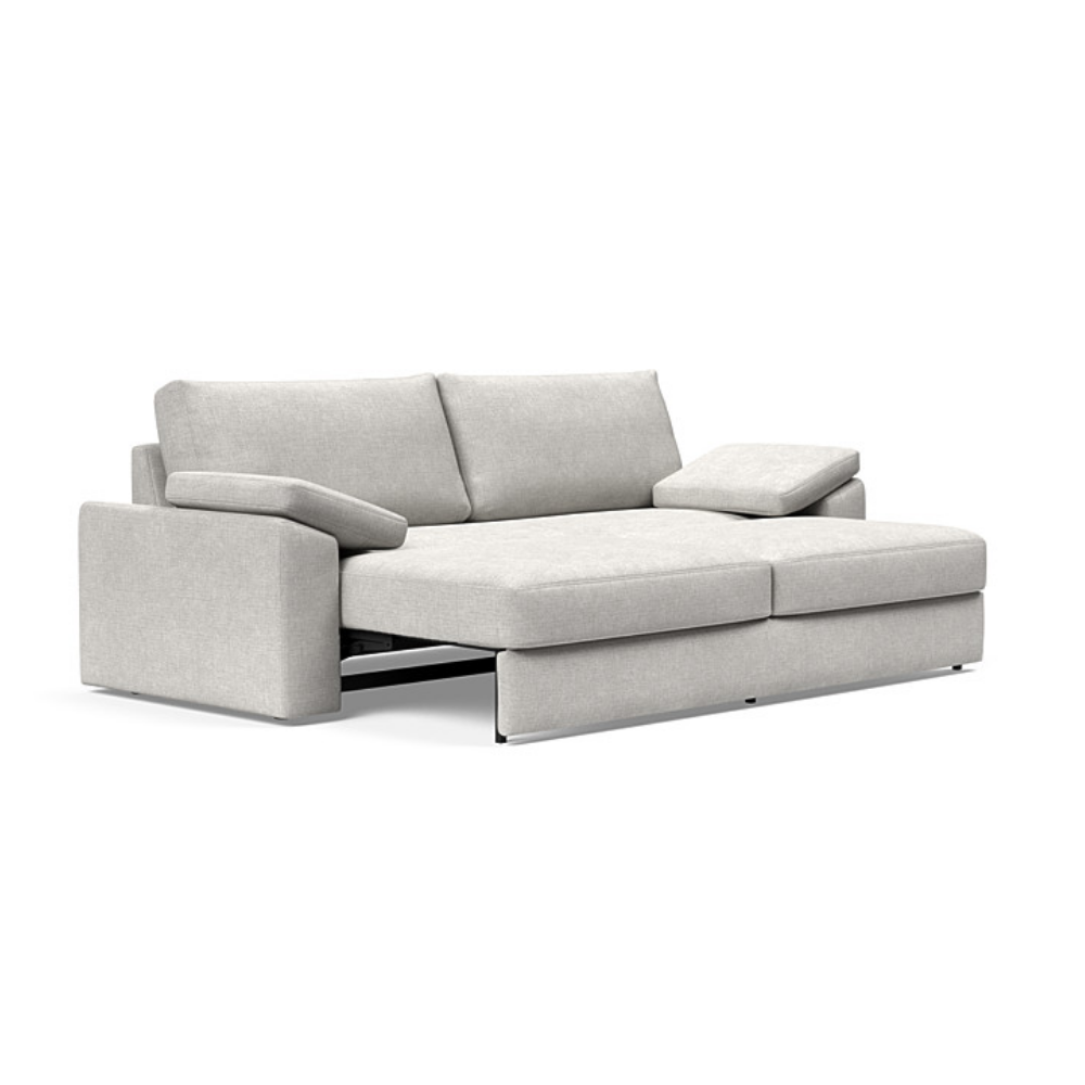 The Vilander Sleeper Sofa With Cushion Arms from Innovation Living with adario fog 256 upholstery, a pull out couch.