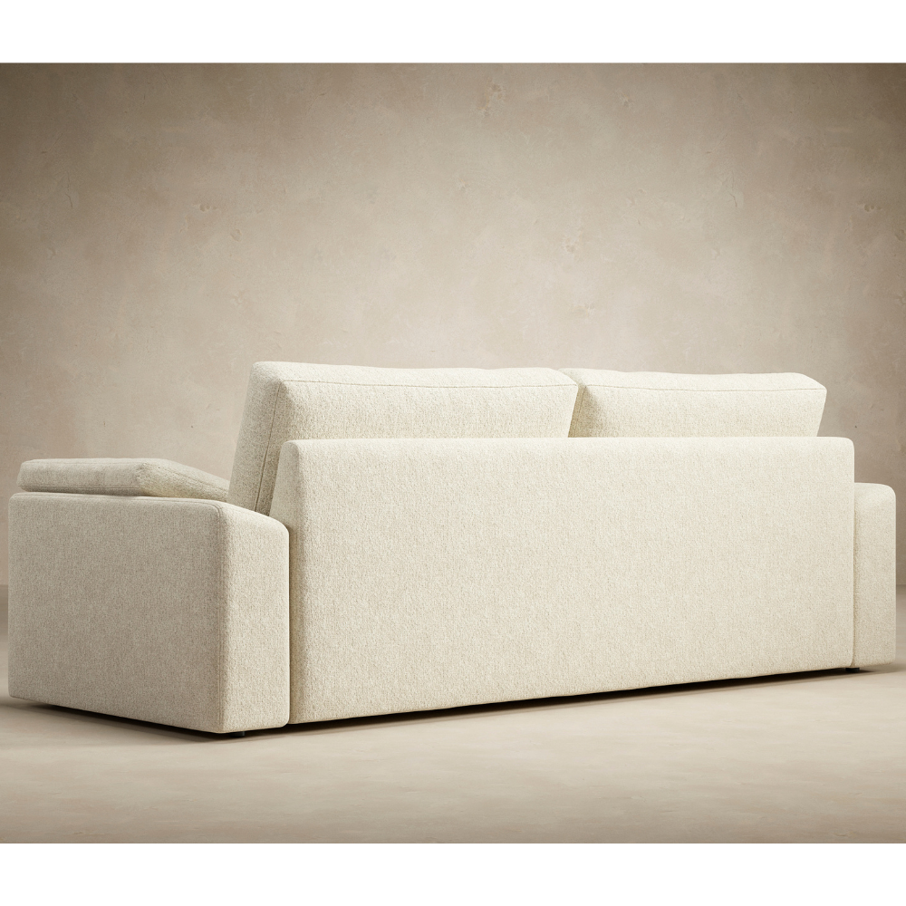 The Vilander Sleeper Sofa With Cushion Arms from Innovation Living from the back. all-groups