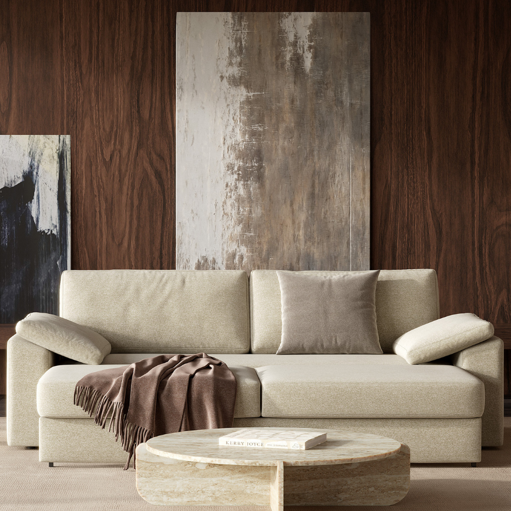 The Vilander Sleeper Sofa With Cushion Arms from Innovation Living in a family area. all-groups