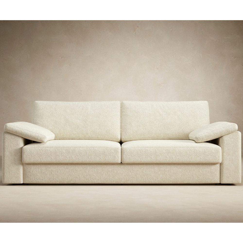 The Vilander Sleeper Sofa With Cushion Arms from Innovation Living from the front. all-groups