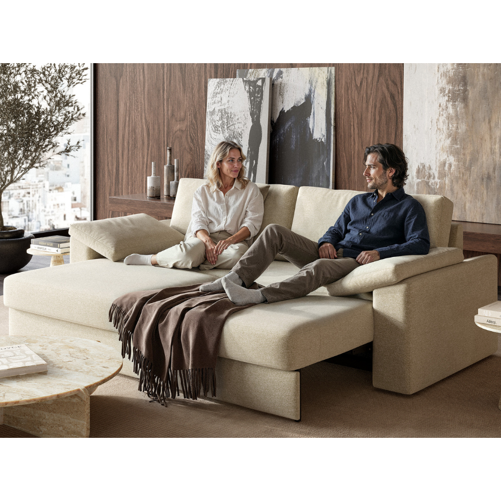 The Vilander Sleeper Sofa With Cushion Arms from Innovation Living in a living space. all-groups