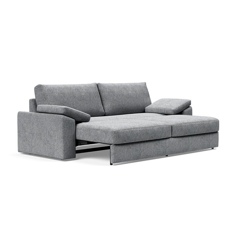 The Vilander Sleeper Sofa With Cushion Arms from Innovation Living with twist granite 565 upholstery, a pull out couch.