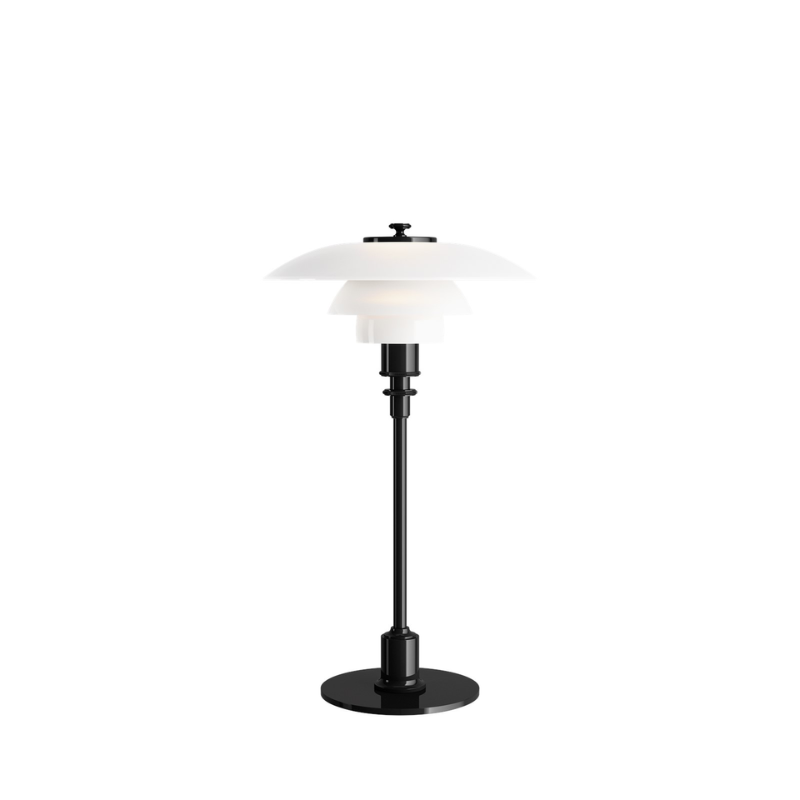The PH 2/1 Table Lamp from Louis Poulsen in black.