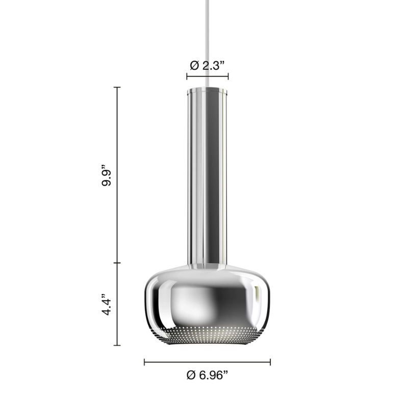 The VL 56 Pendant from Louis Poulsen dimensions. all-groups