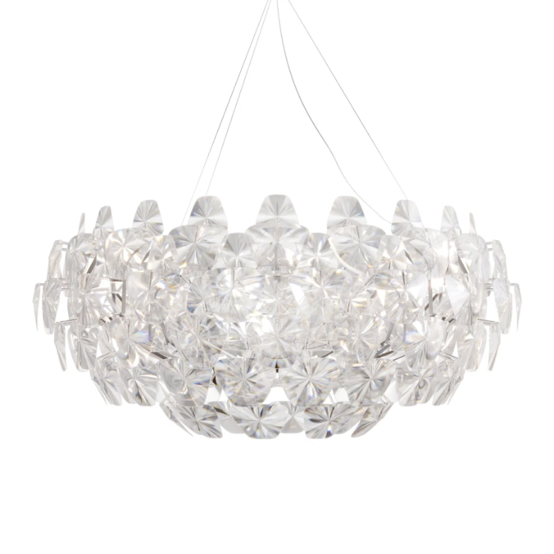 The extra large 79 inch Hope Chandelier from Luceplan.