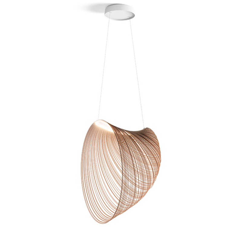 The medium 32 inch Illan Chandelier from Luceplan.