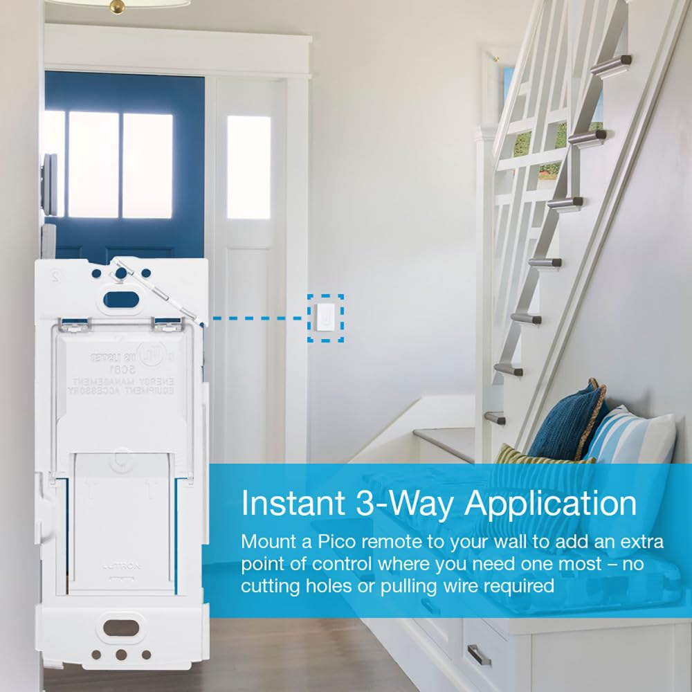 Lutron Caseta Wireless 100-Watt Plug-In Lamp Dimmer Kit with Pico Remote Control