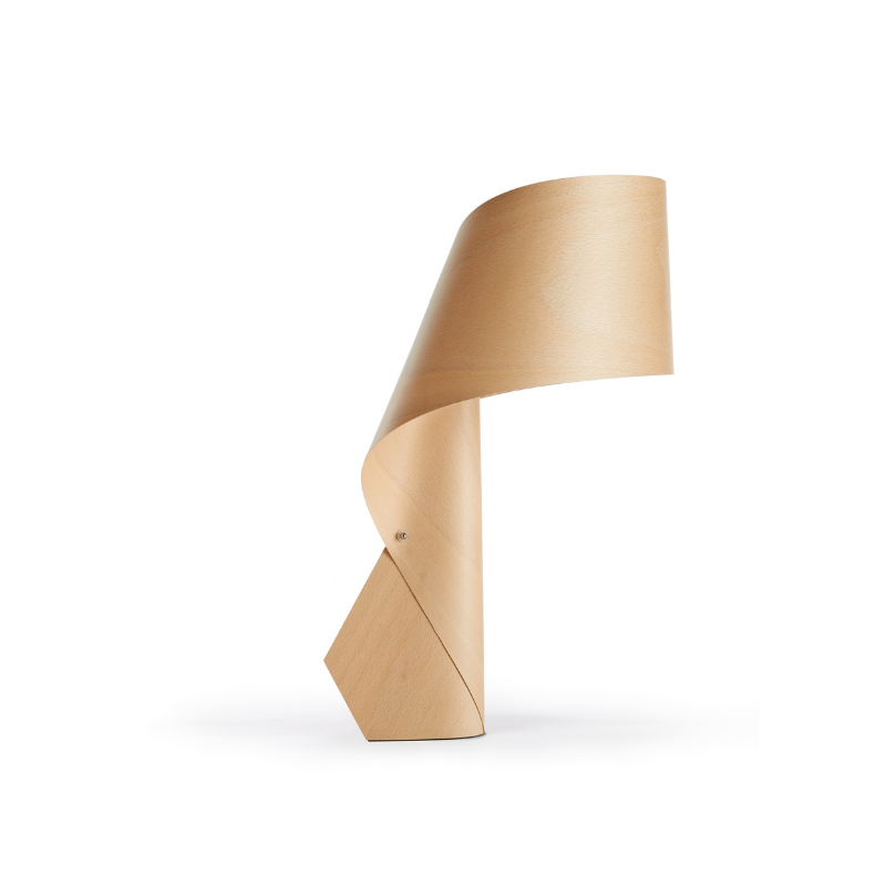 The Air Table from LZF lamps in natural beech.