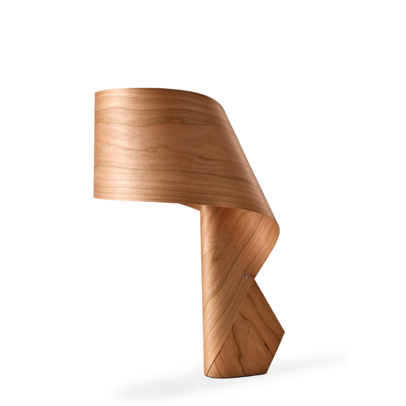 The Air Table from LZF lamps in natural cherry.