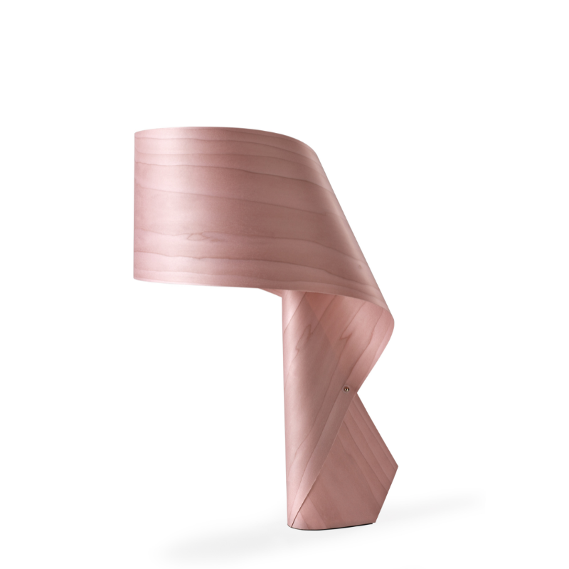 The Air Table from LZF lamps in pale rose.
