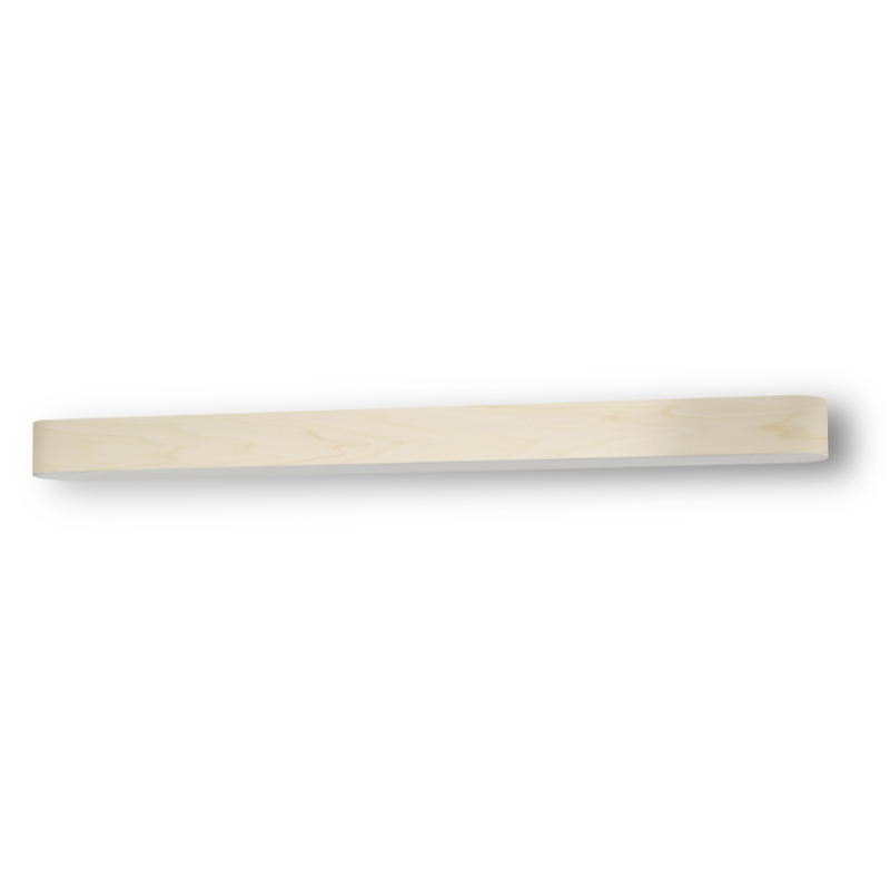The I-Club Slim Wall from LZF Lamps in ivory white veneer.