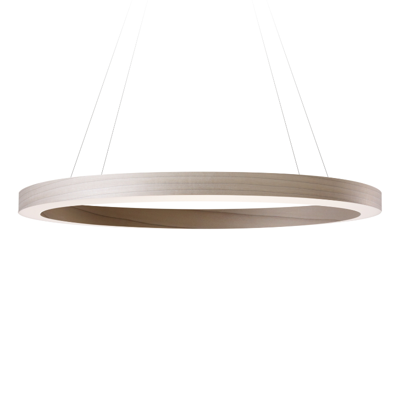 The large Oh! Line Suspension from LZF lamps in grey.