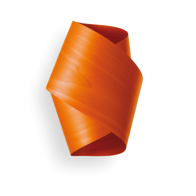 The Orbit Wall from LZF lamps in orange.