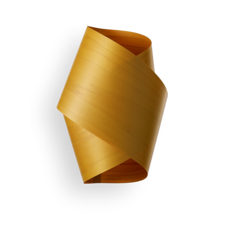 The Orbit Wall from LZF lamps in yellow.