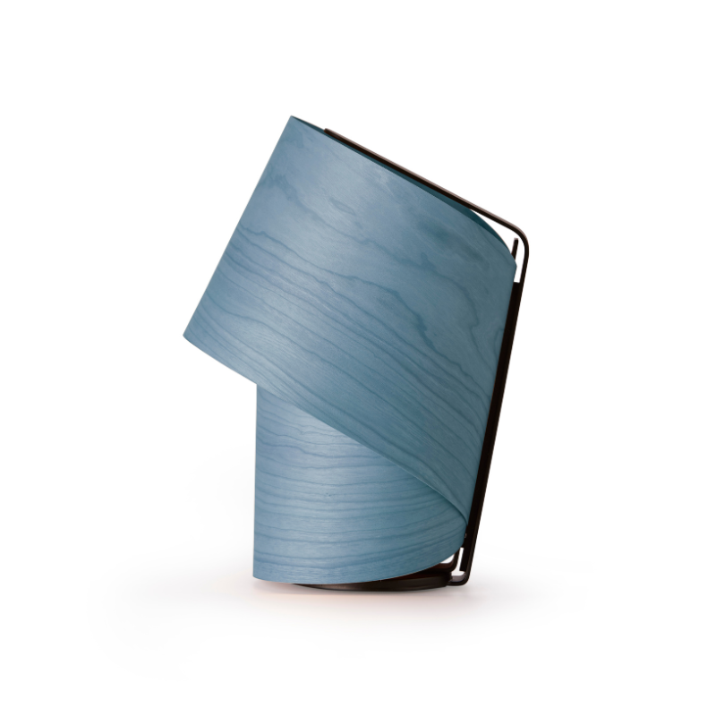 The Tiny Table from LZF lamps in blue.