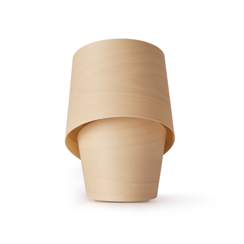 The Tiny Table from LZF lamps in natural beech.
