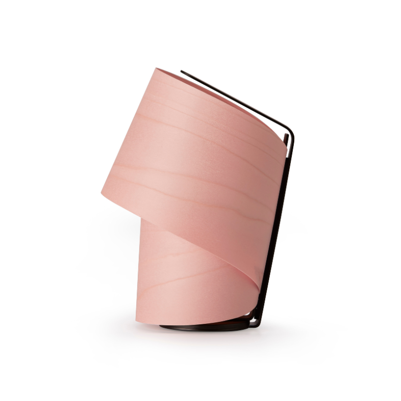 The Tiny Table from LZF lamps in pale rose.