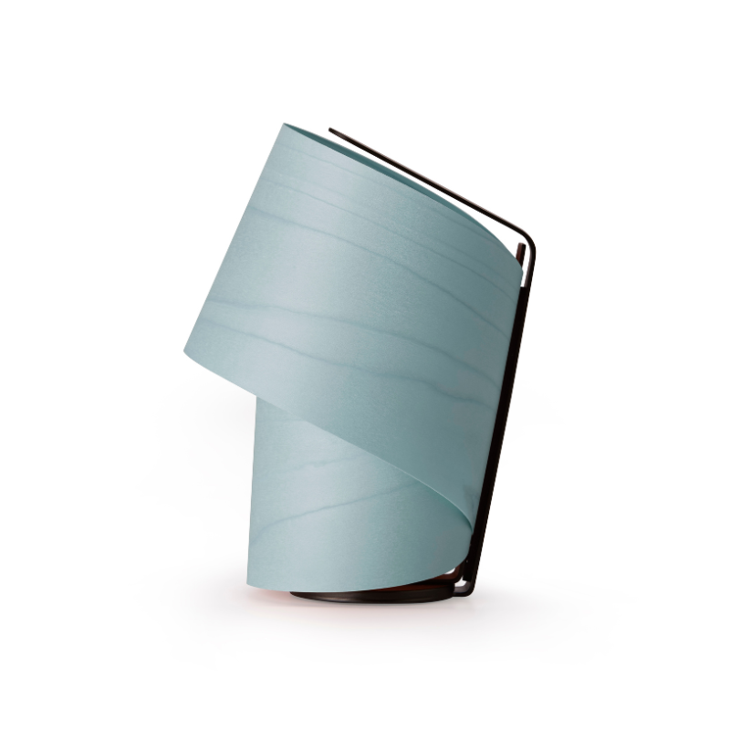 The Tiny Table from LZF lamps in sea blue.