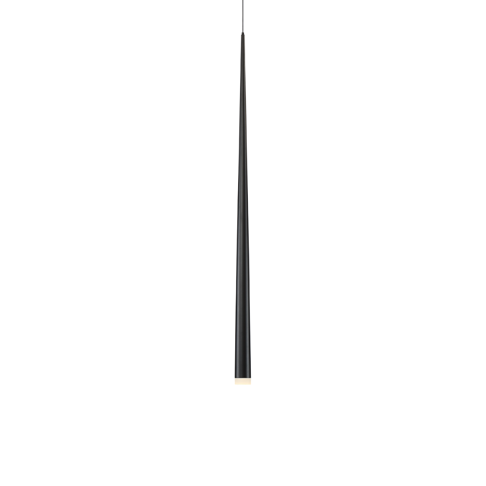 The 37 inch black Cascade Pendant Light from Modern Forms.